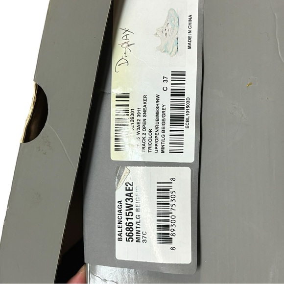 Low Top Balenciaga.2 Track Sneaker MINTGREYBEIGE - Picture 4 of 8